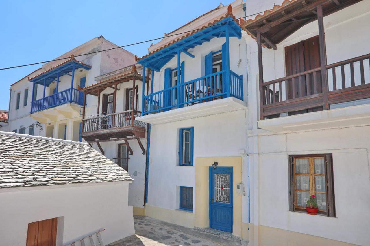Skopelos House In Castle Panormos  Luaran gambar
