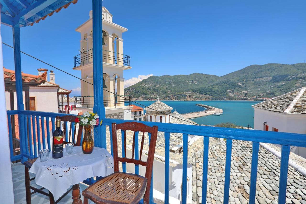 Skopelos House In Castle Panormos  Luaran gambar